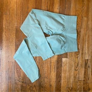 NVGTN Sage Green Contour Leggings